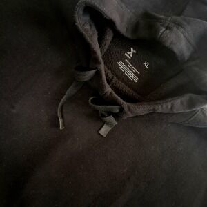 Xersion XL Womens Pullover Hoodie Black Long Sleeve Casual Athleisure Sweatshirt